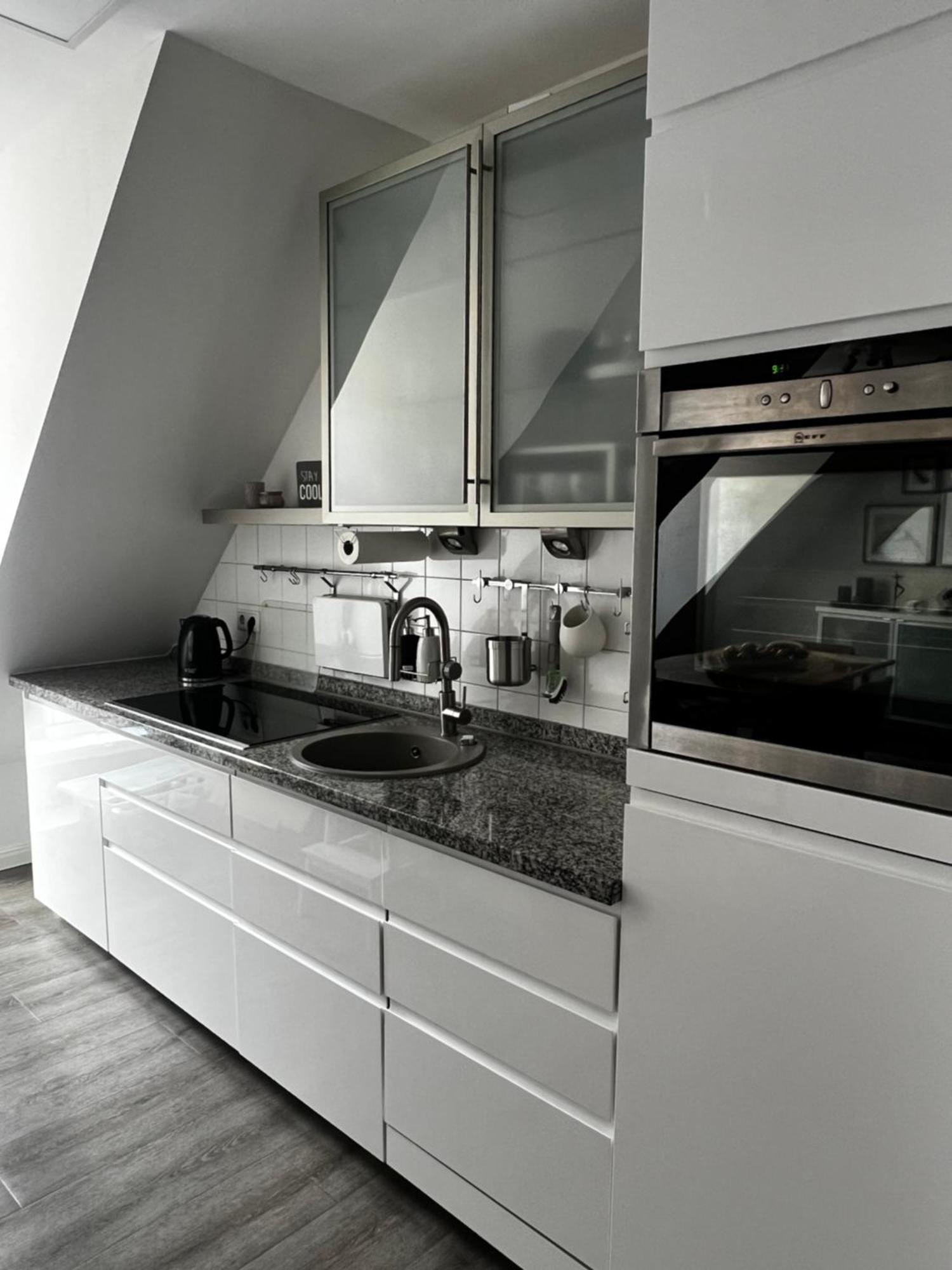 Moderne Galeriewohnung Mit Balkon Und Stellplatz Am Wenigemarkt Erfurt Exteriör bild