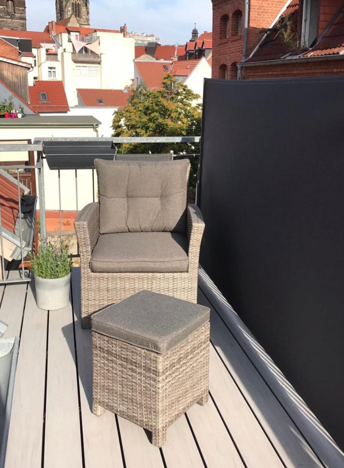 Moderne Galeriewohnung Mit Balkon Und Stellplatz Am Wenigemarkt Erfurt Exteriör bild